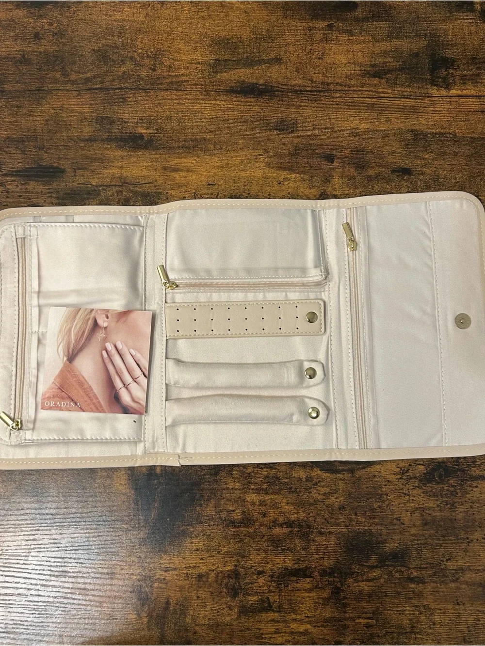 ORADINA Travel Jewelry Organizer Case